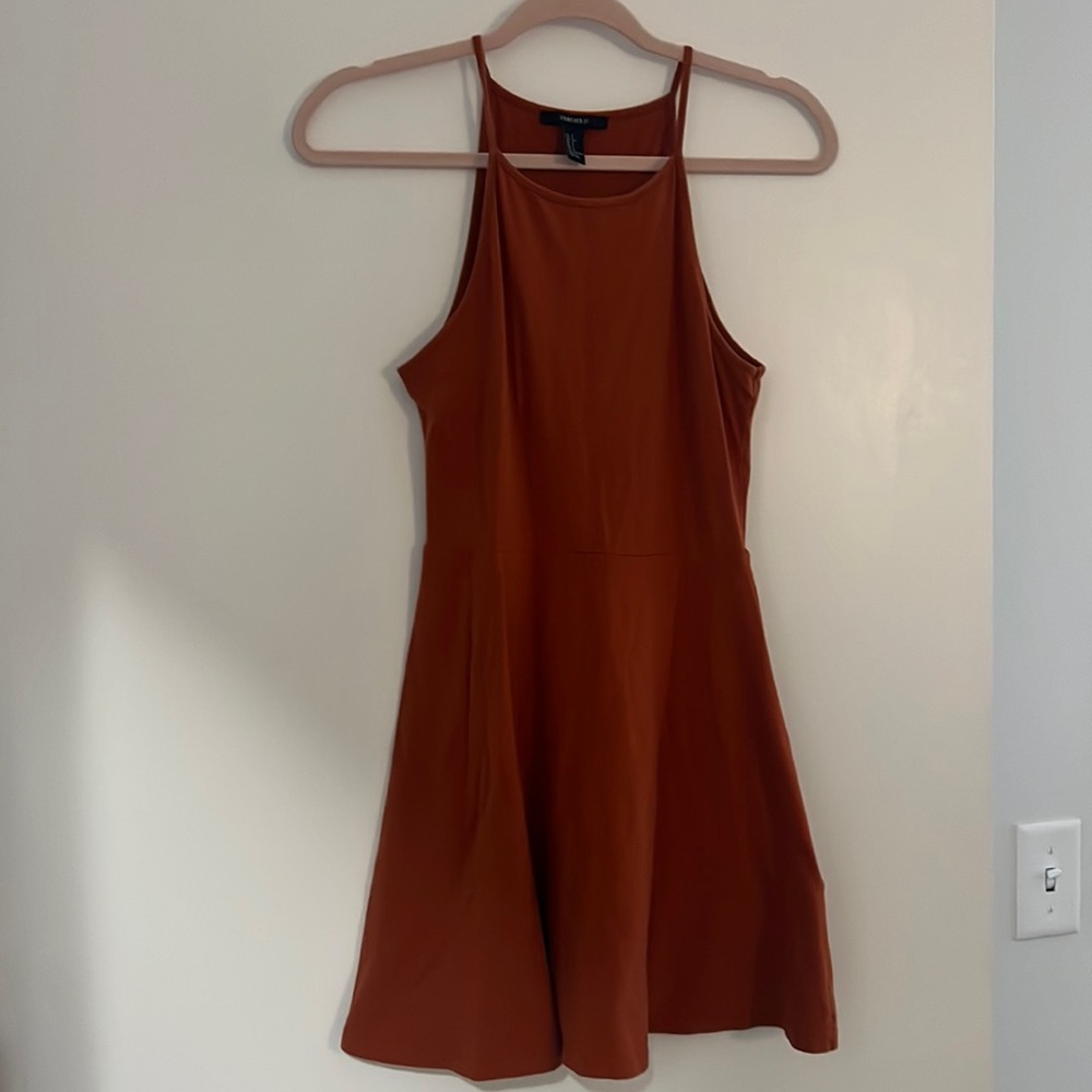 Orange dress